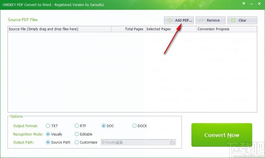 ONEKEY PDF Convert to Word下载