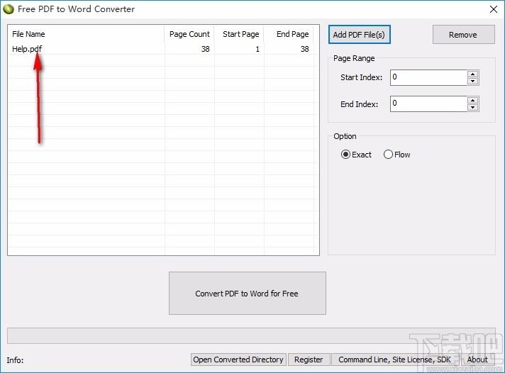 Free PDF To Word Converter,PDF转Word,文件转换,转换器
