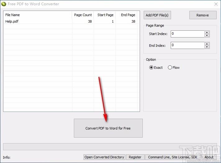 Free PDF To Word Converter,PDF转Word,文件转换,转换器