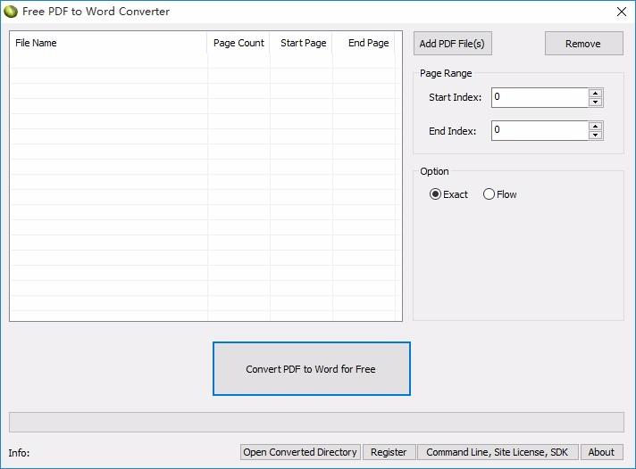 Free PDF To Word Converter,PDF转Word,文件转换,转换器