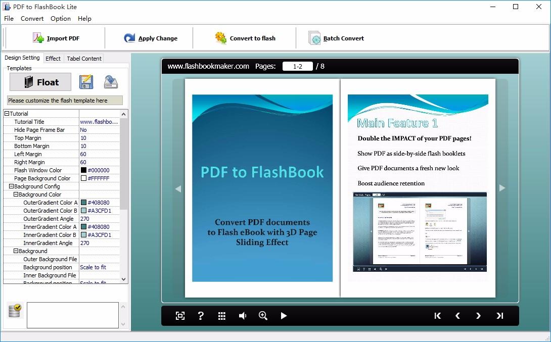 PDF to FlashBook,pdf转flash软件,pdf转flash,文件转换